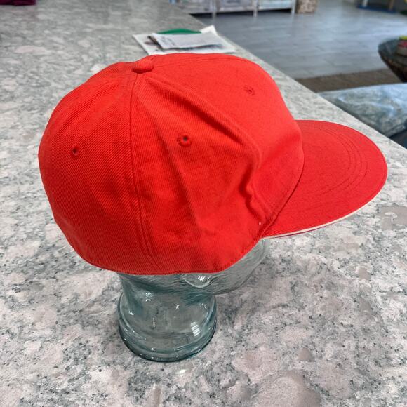 Dickies Fitted Baseball Hat Men's Size XL Red With White Embroidered Logo - Picture 5 of 6